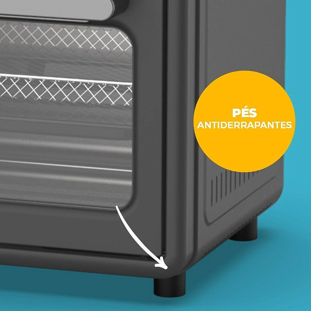 Fritadeira 9L Cadence Classicook Forno E Fryer 2 Em 1 220V