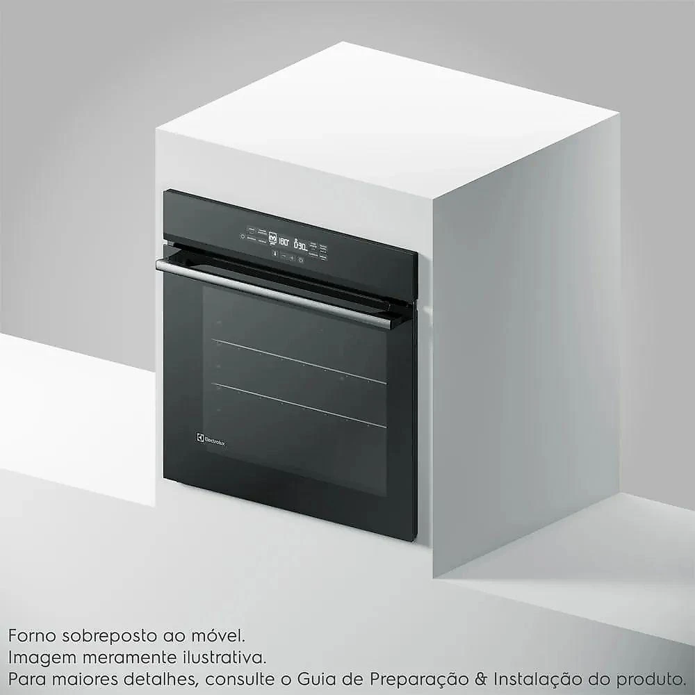 Forno De Embutir Electrolux Elétrico 80L Experience Com Foodsensor Preto (OE8EF) 220V