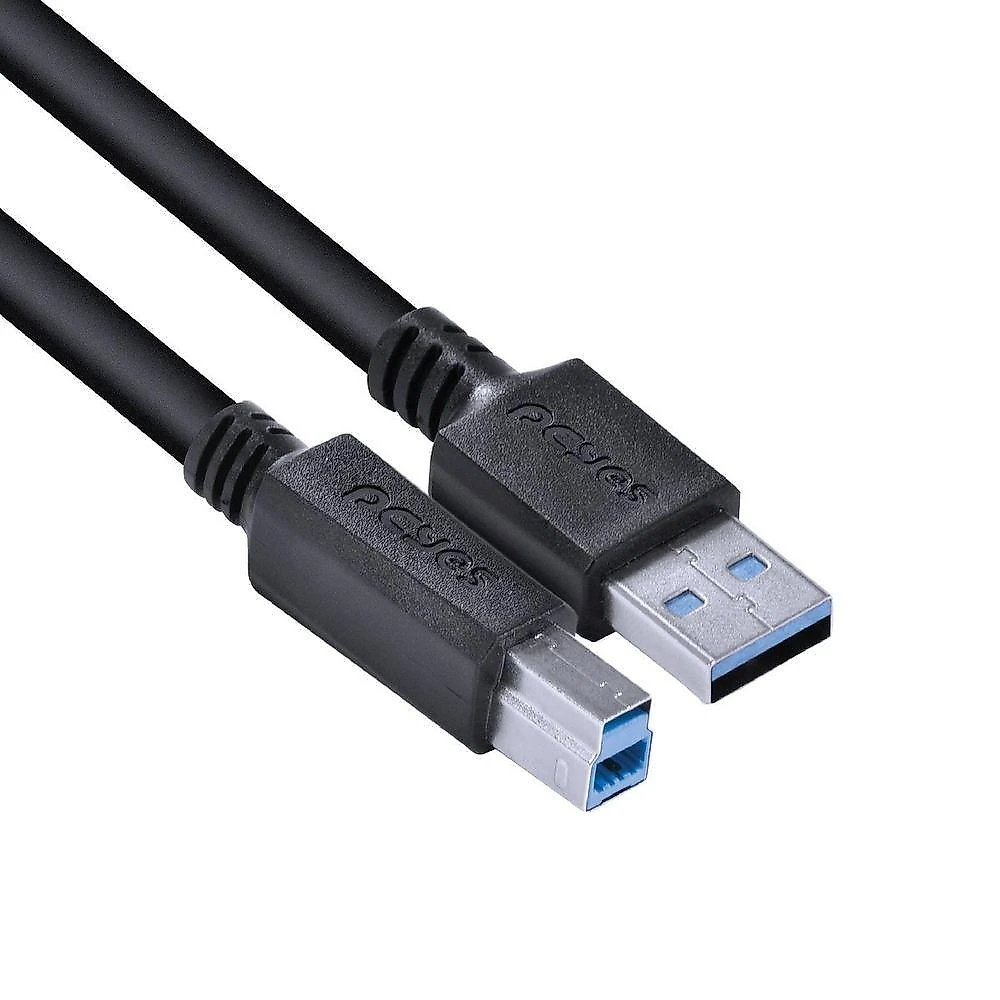 Cabo Usb 3.0 a Macho para Usb B 3m para Computador Impressora Copiadora e Monitor com Hub Usb Pcyes