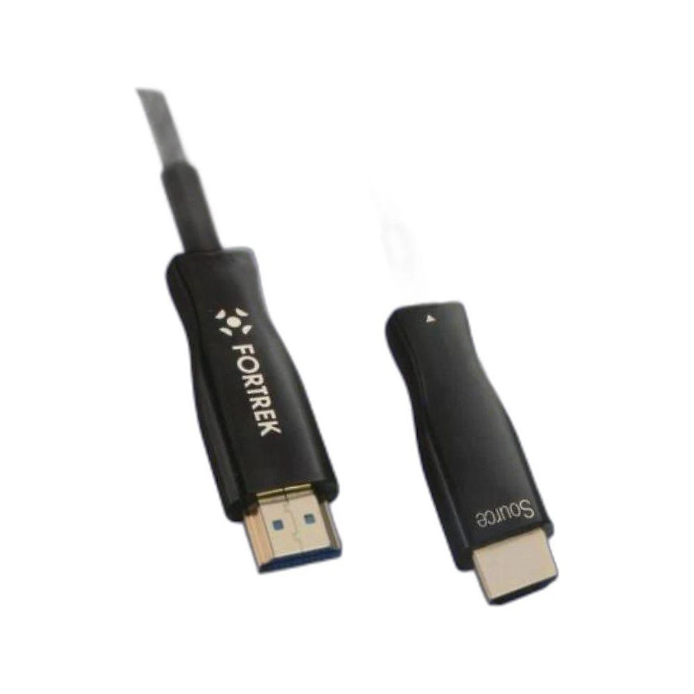 Cabo HDMI para HDMI FK 781C Transmissão 4K Fibra Óptica Preto 2 Flex
