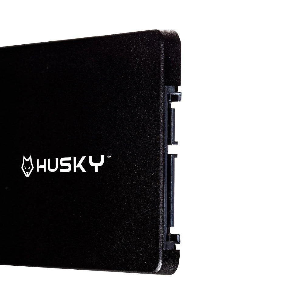 Miniatura SSD Husky, SATA III, 256GB, 2.5", Leitura 500MB/s, Gravação 450MB/s, Preto - HSSD001256