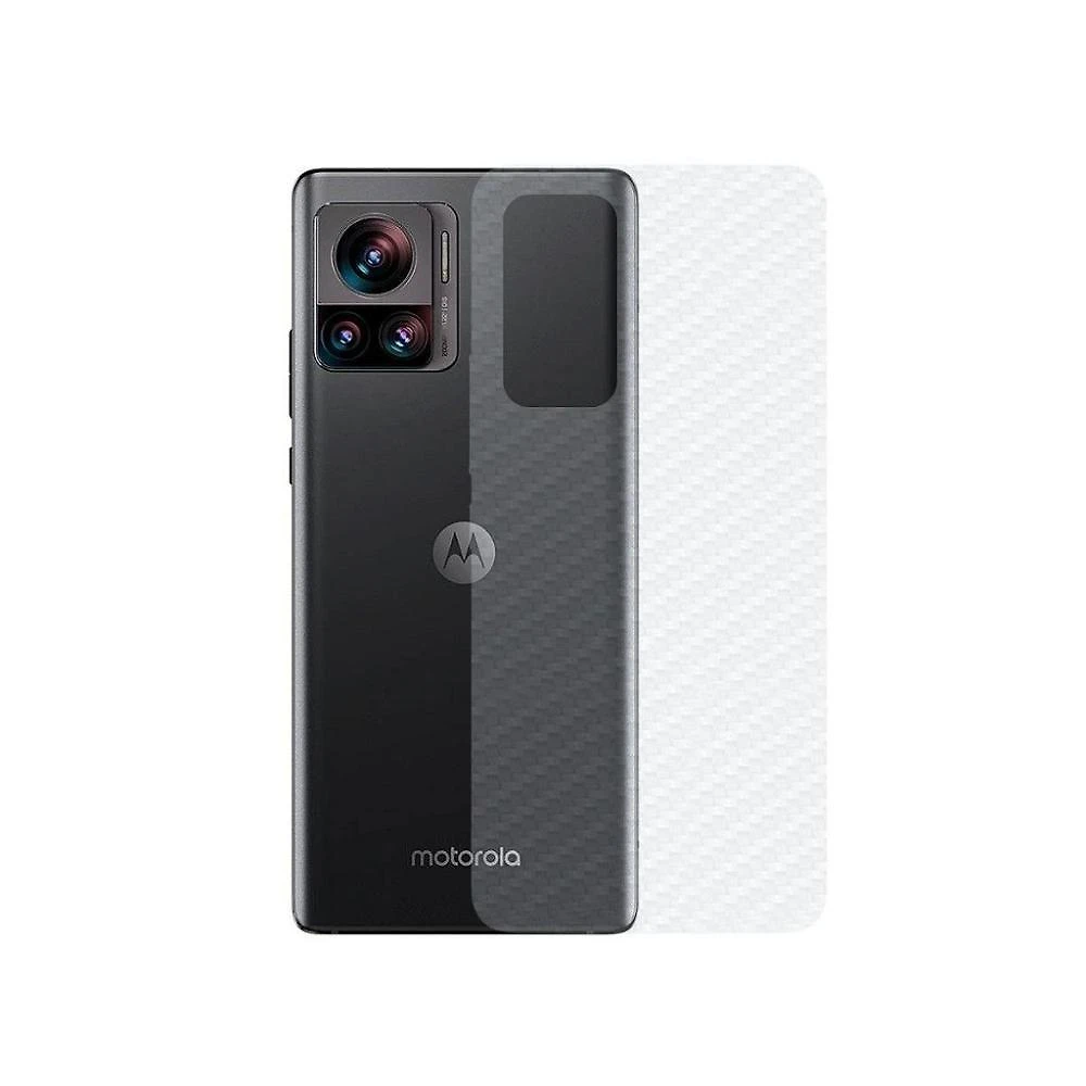 Película Para Motorola Edge 30 Ultra - Traseira De Fibra De Carbono - Gshield