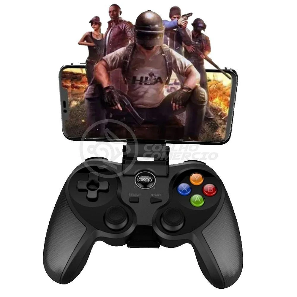 Controle Game Joystick Jogar CelularPc Gamepad Bluetooth