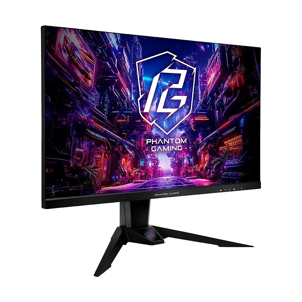Monitor Gamer ASRock Phantom 27"", FHD, 520Hz, 1ms, IPS, FreeSync Premium, HDR 400, DP e HDMI, Altura Ajustável, Antena Wi-Fi - PG27FFX2A