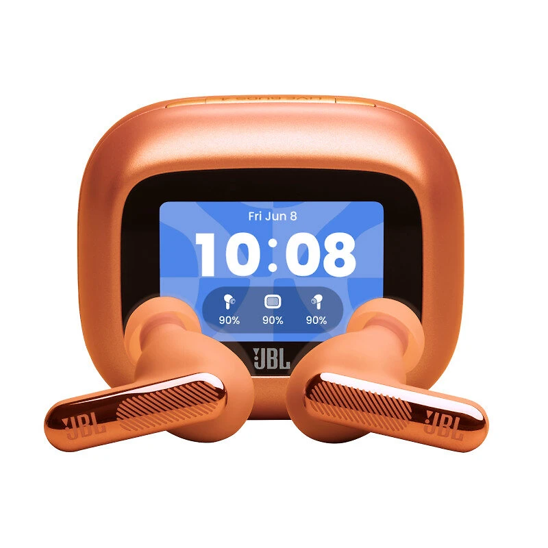 Fone de Ouvido Bluetooth JBL Live Beam 4 Laranja