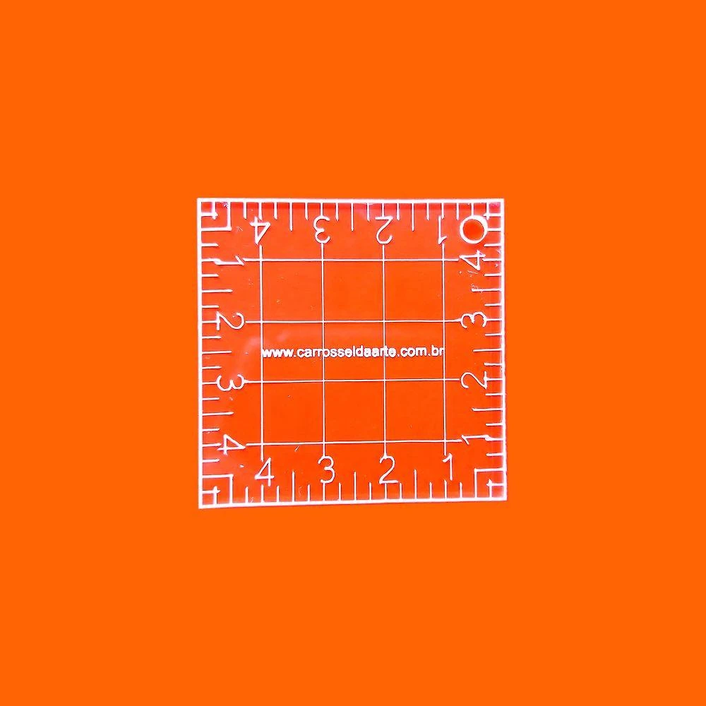 Régua Patchwork 5x5cm