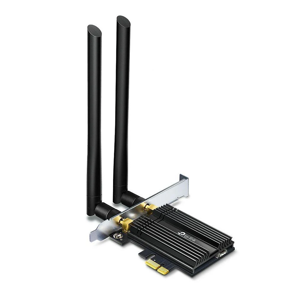 Adaptador PCI Express Wi-Fi 6 AX3000 Archer TX50E com Bluetooth 5.0 e Largura de Banda 160 MHZ