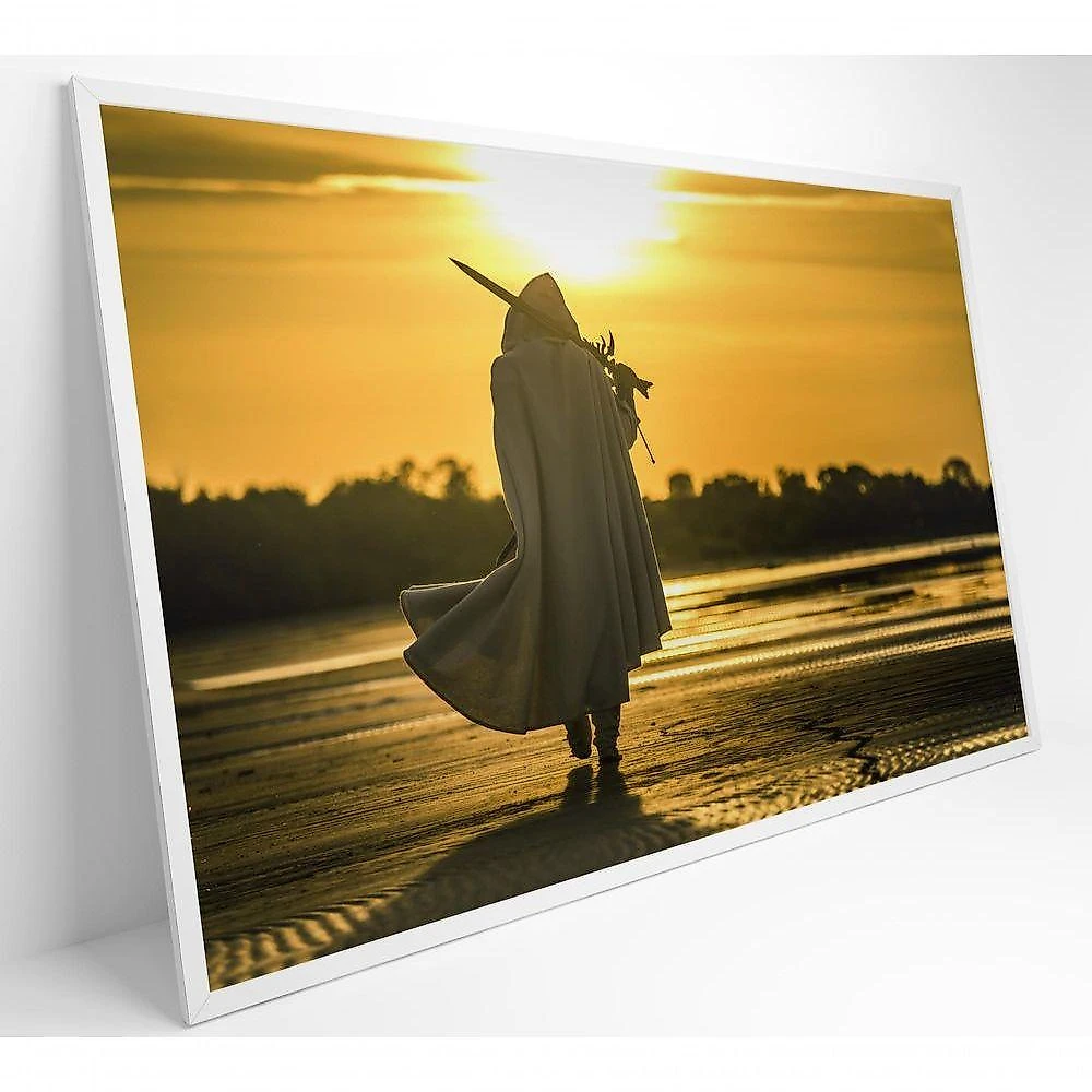Quadro Assassins Creed 60x40 Cm Tecido Canvas
