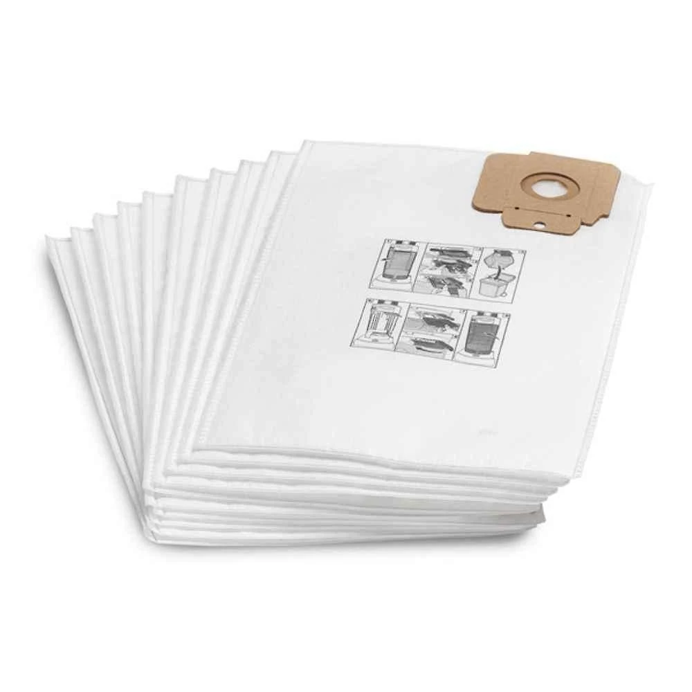 Kit De Filtros De Velo Para Aspiradores Cv (10 Unidades) Karcher