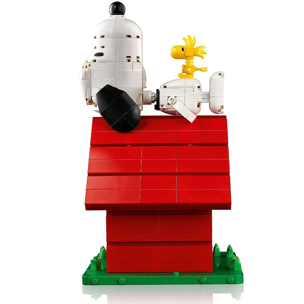 Kit de Construção 21368 Peanuts: Casinha do Snoopy Figura Articulada Céu Estrelado Branco Lego