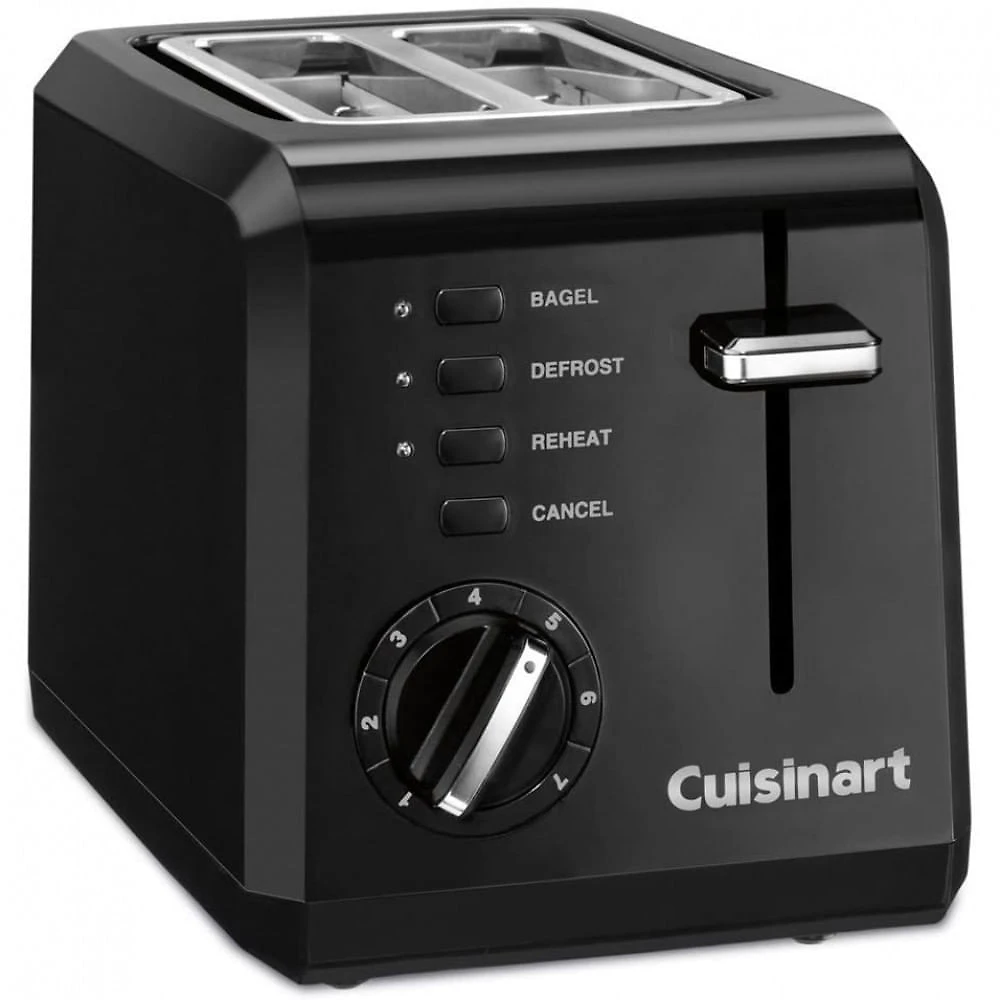 Cuisinart CPT122BK Torradeira 2 Fatias 7 Configurações 900W110V Preta