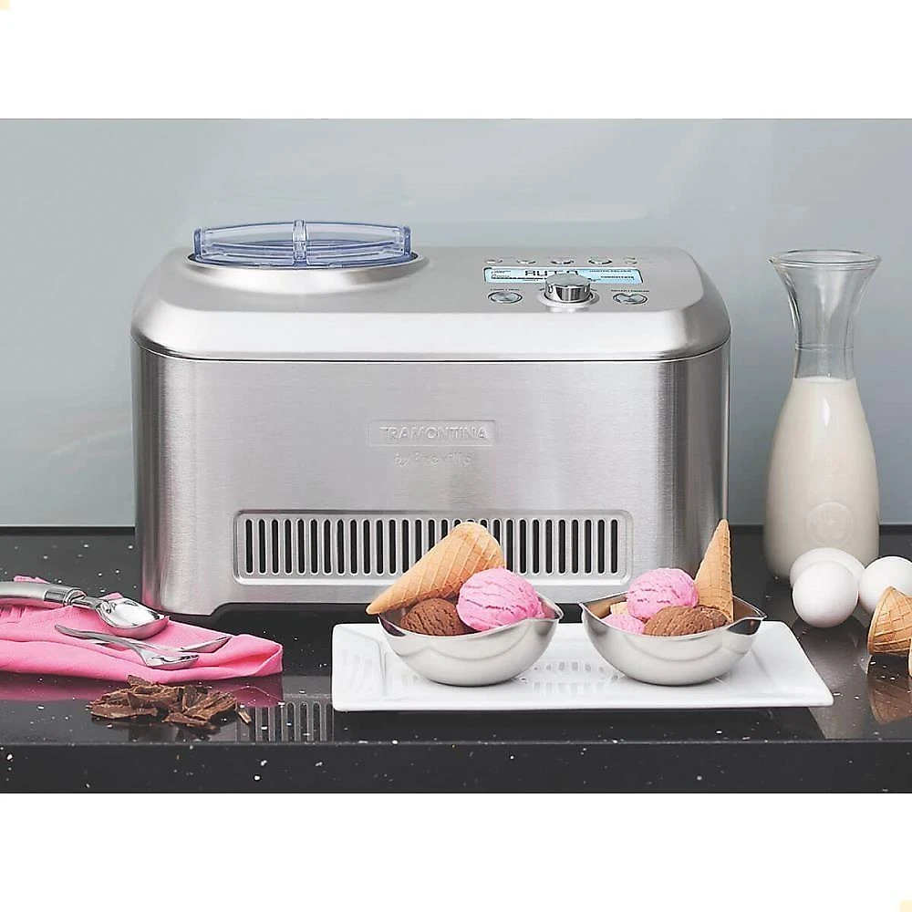 Sorveteira Tramontina By Breville Express Em Aço Inox 12 Funções 220V 69170012