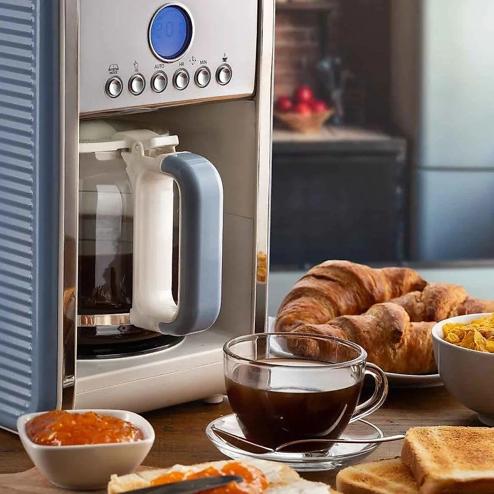 Cafeteira Ariete Vintage 1342 Programável 12 Xícaras Azul 900W 220V