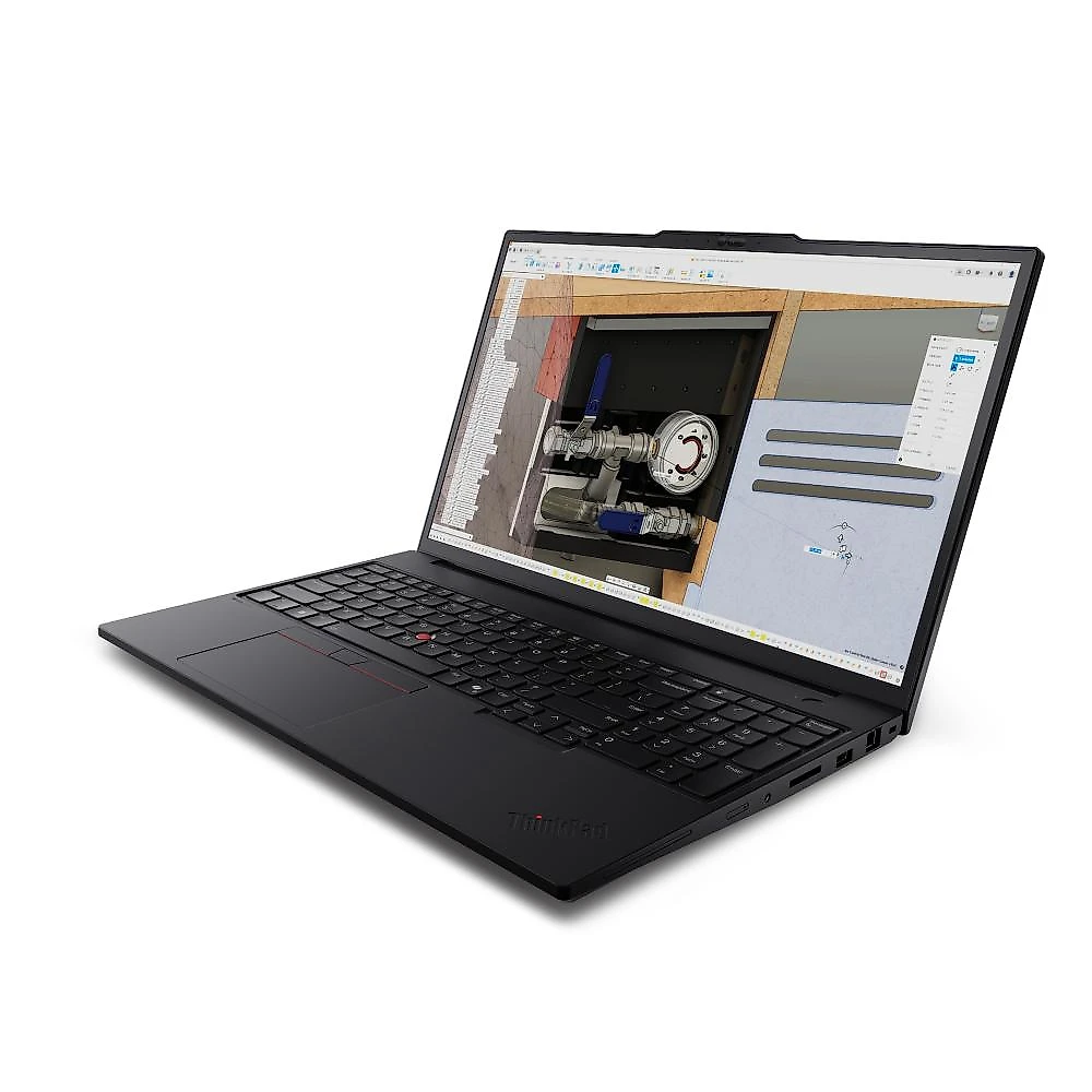 Workstation Móvel Lenovo ThinkPad P16v G3 Intel Core Ultra 7 255H 16GB 512GB SSD RTX PRO 500 Windows 11 Pro 16" - 21RT0006BO Preto