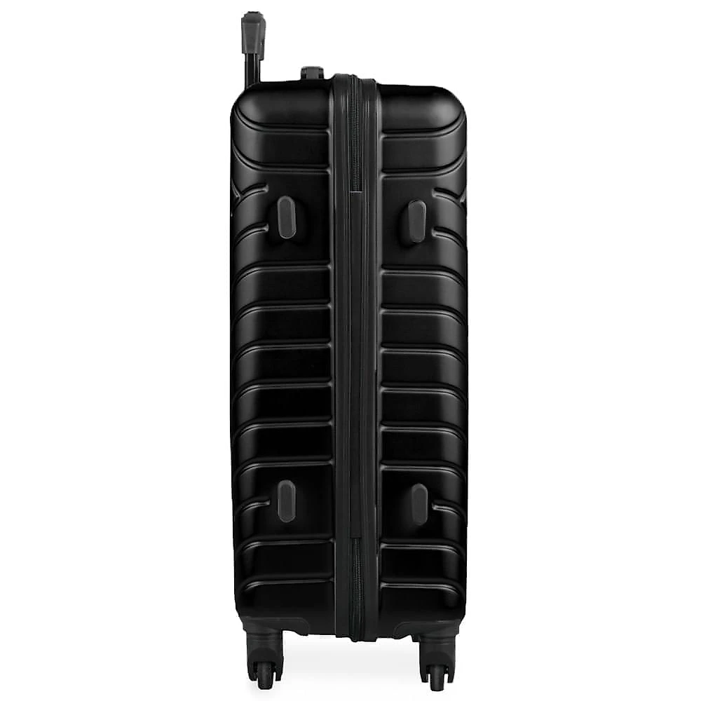 Mala Média 23 Kg ABS 4 Rodas 26" Detroit Preta Preto - M