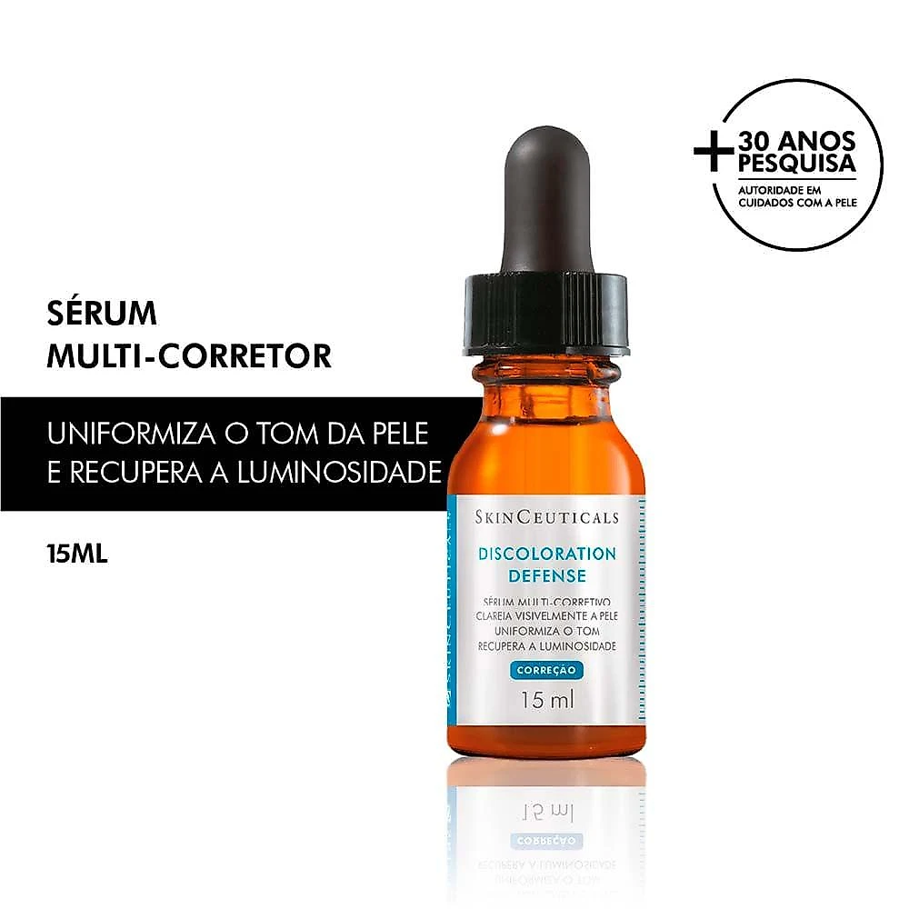 Sérum multi-corretor skinceuticals - discoloration defense 30ml