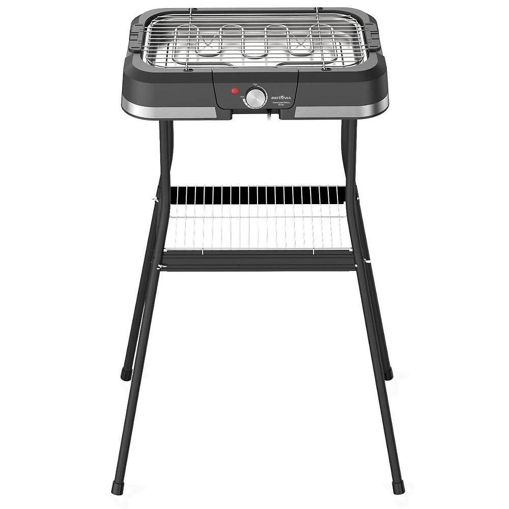 Churrasqueira Elétrica Britânia BCQ90 Com Suporte 1500W 110V