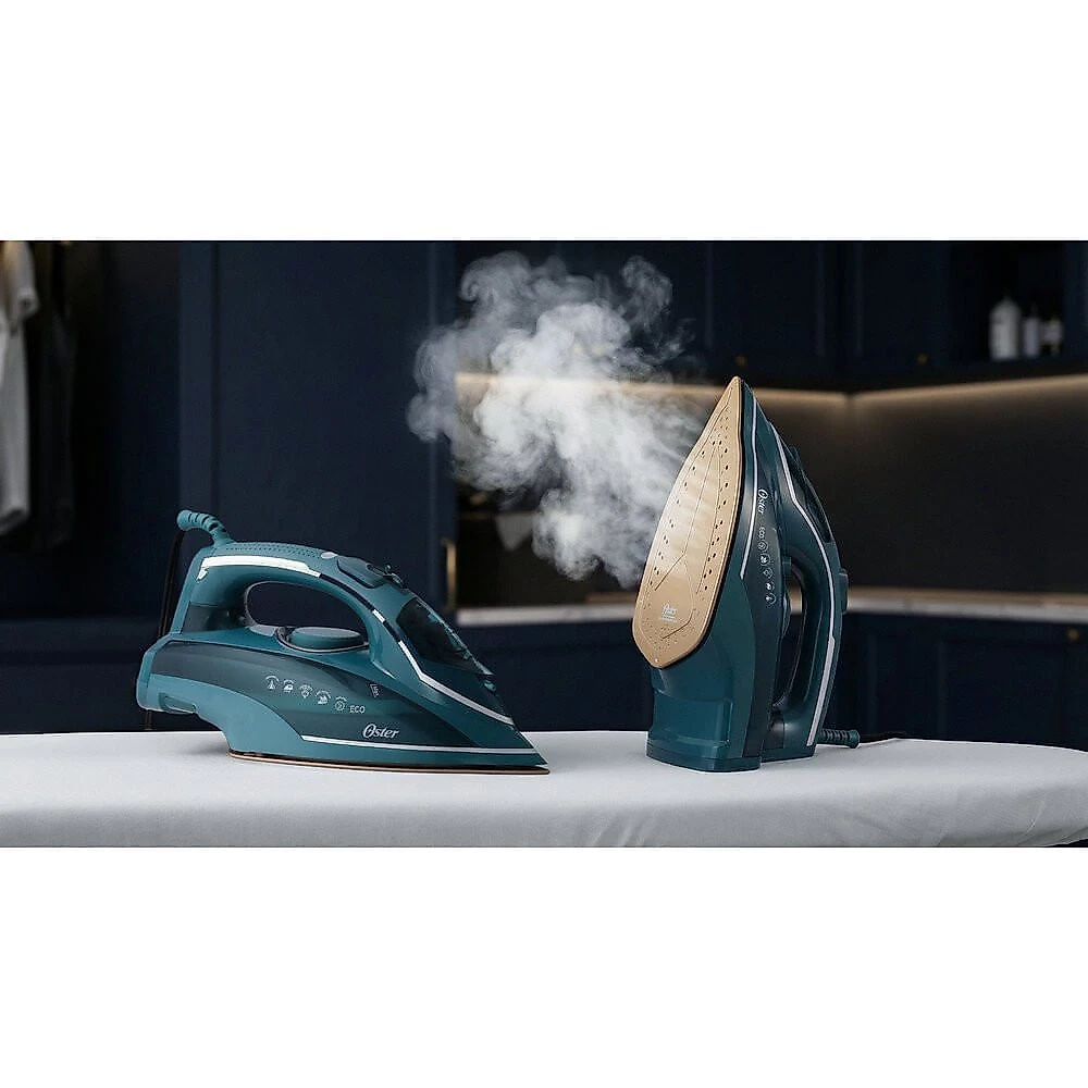 Ferro de Passar a Vapor GCSTDPA8002 Diamond Tech Cabo Giratório 360 graus Oster Cinza - 110V