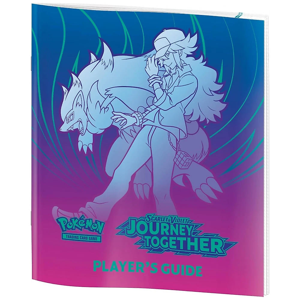Conjunto Pokémon TCG Scarlet & Violet Journey Together Elite Trainer Box multicolorido com 9 boosters, carta promo e acessórios
