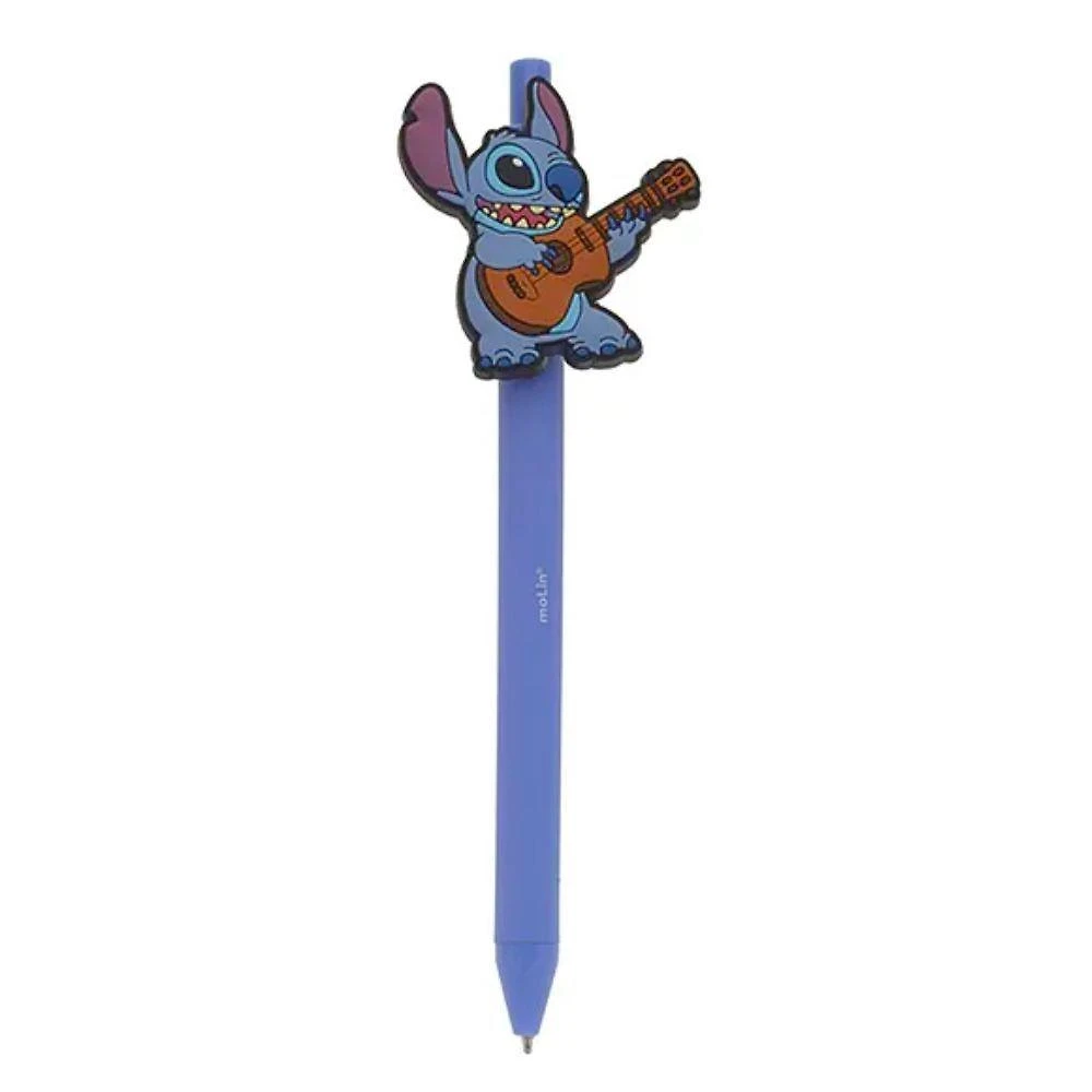 Caneta Esferográfica Retrátil Molin do Brasil Stitch 1.0MM Escrita Leve 1 Unidade Azul