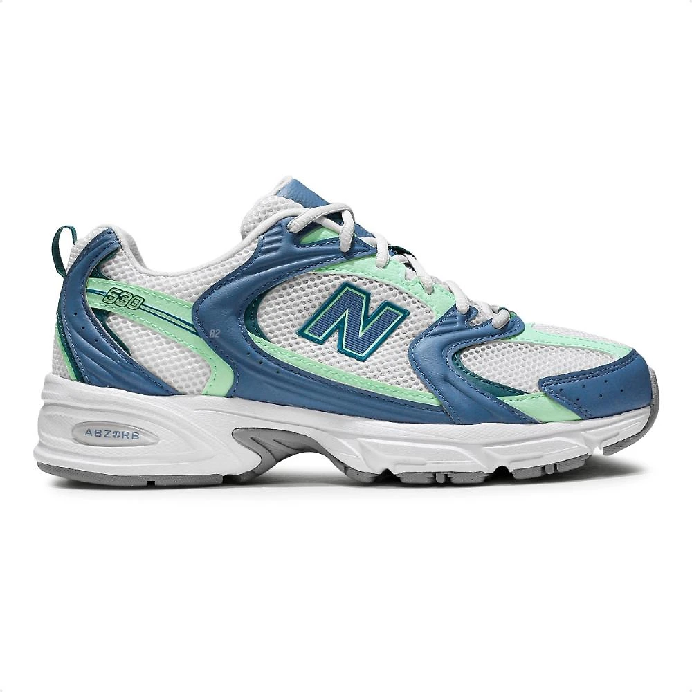 Miniatura Tênis New Balance 530 Unissex Azul / Verde - 34