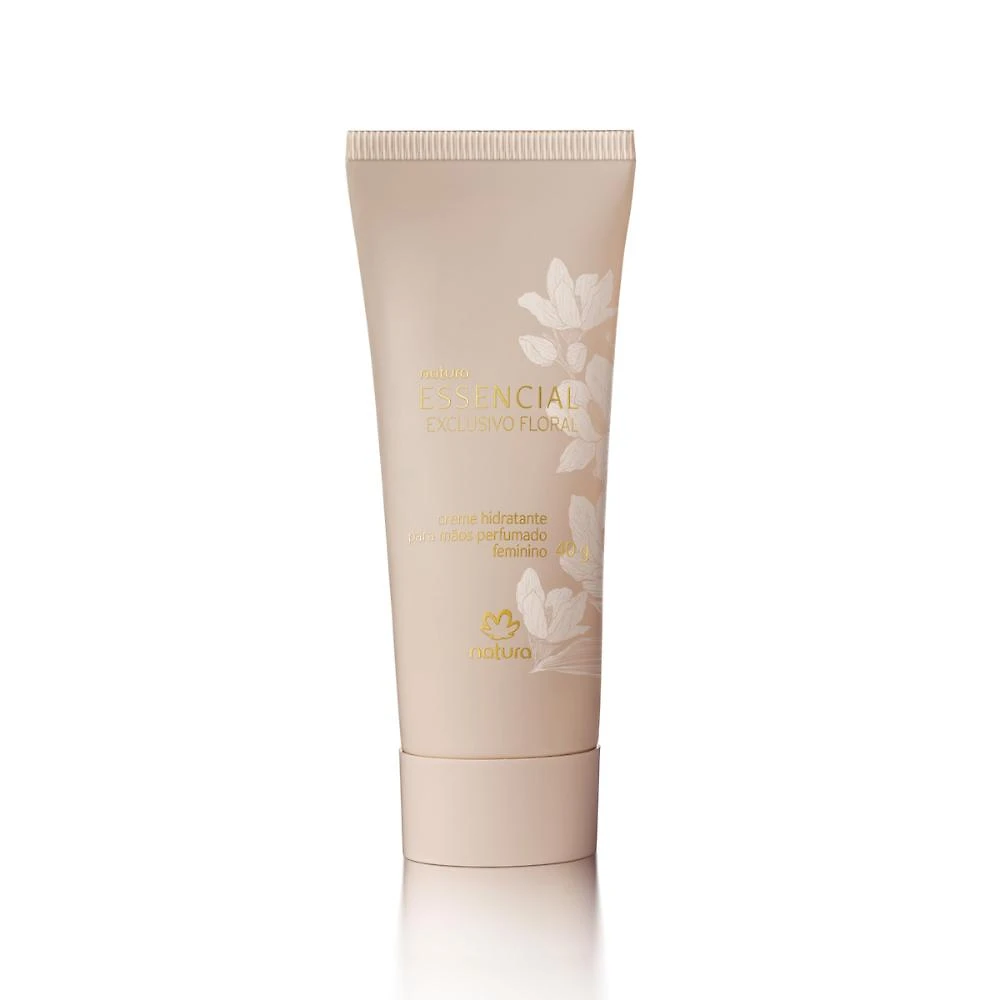 Creme Hidratante para Mãos Essencial Exclusivo Floral Feminino 40 g