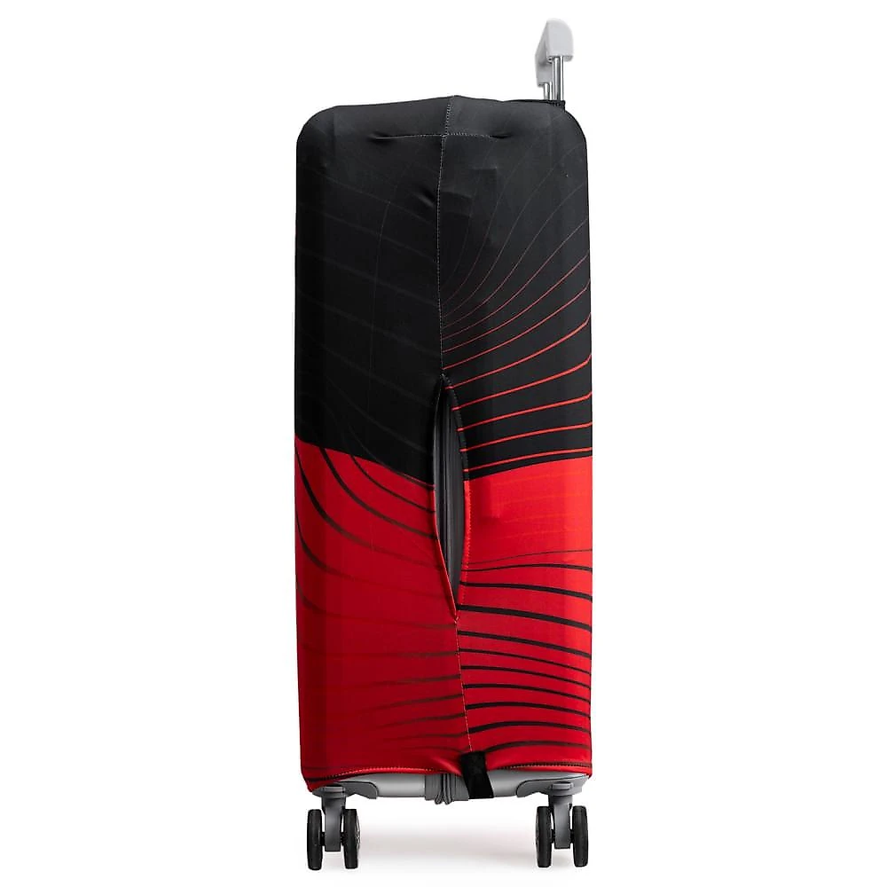 Capa de Mala Grande Flamengo Rubro Negro Oficial Preto e Vermelha Preto-vermelho - G