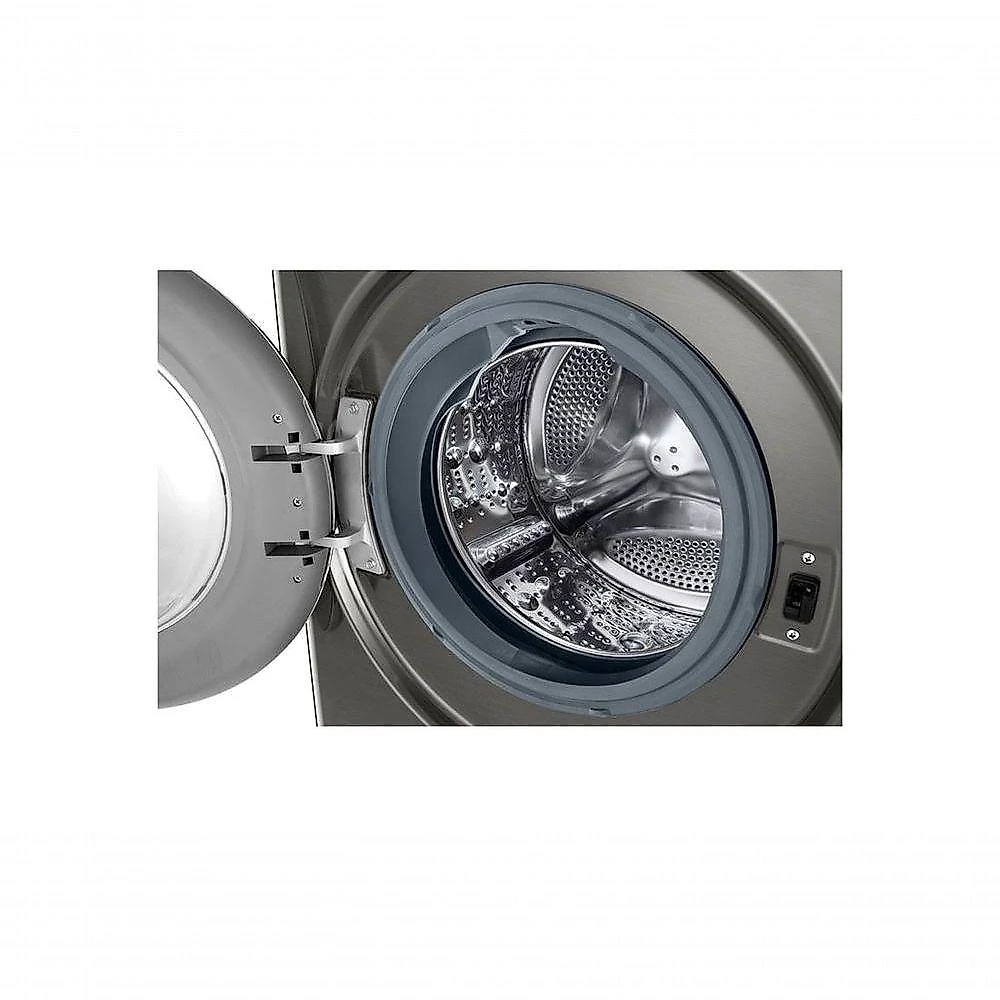 Lava e Seca Smart LG VC2 14kg Inox Look Com Inteligência Artificial AI DD CV9014PC2 110V