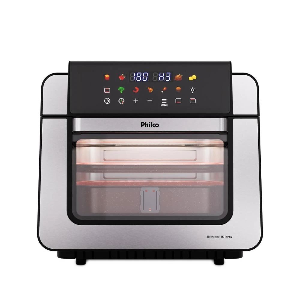 Air fryer oven philco 15l resistência 1800w paf15b 127v