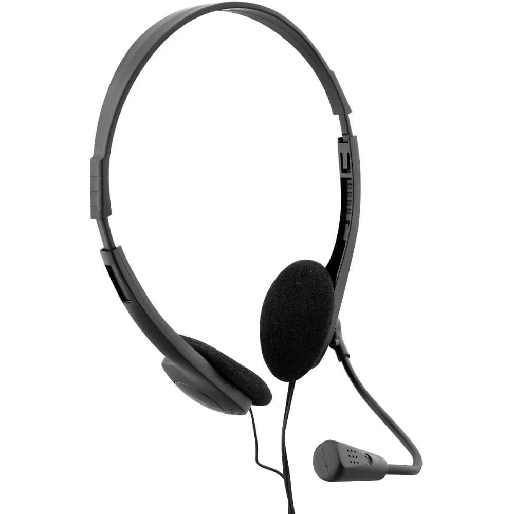 Headset Bright Office 10 Microfone Flexível Cabo 1.2m Preto