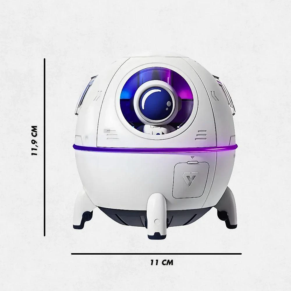 Umidificador Espacial Com Astronauta
