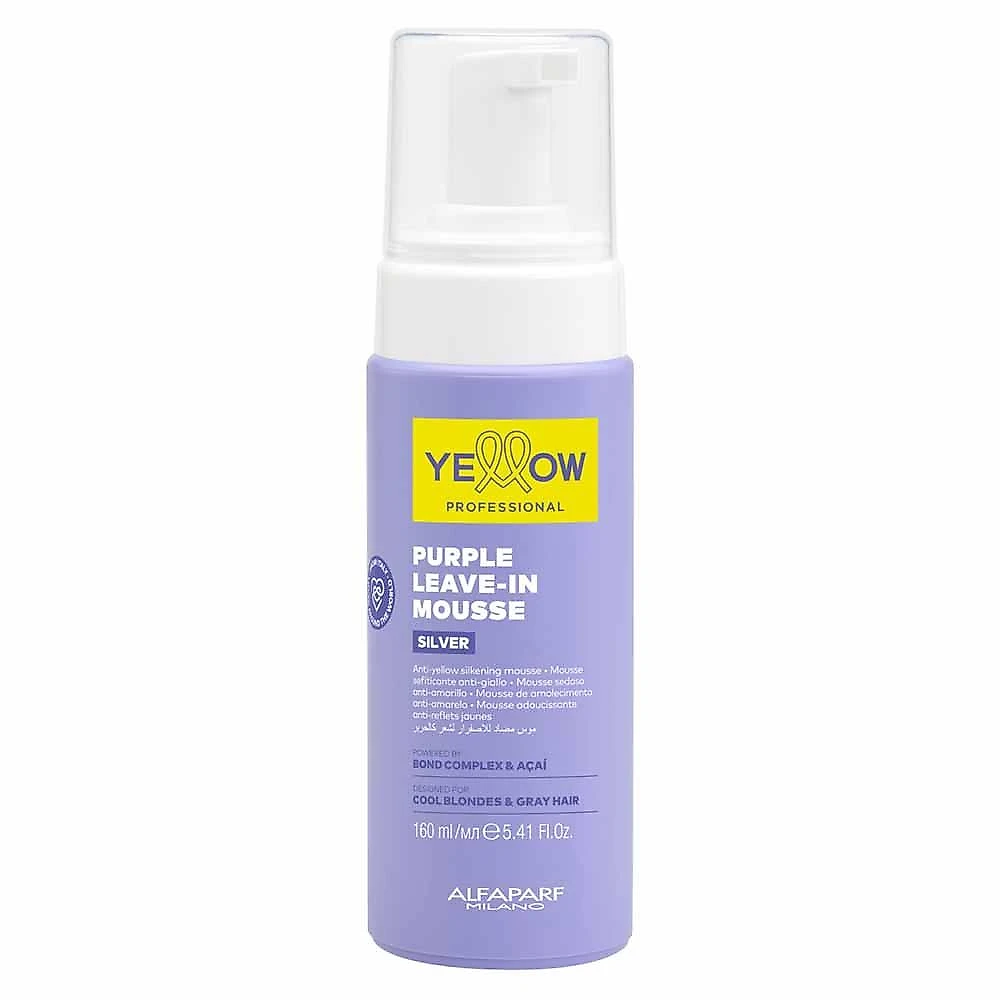 Leave-in mousse anti-amarelo yellow professional 200ml