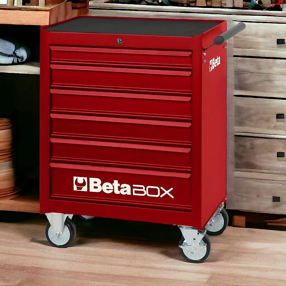 Carrinho De Ferramentas 400kg 6 Gavetas C04-box-r Beta