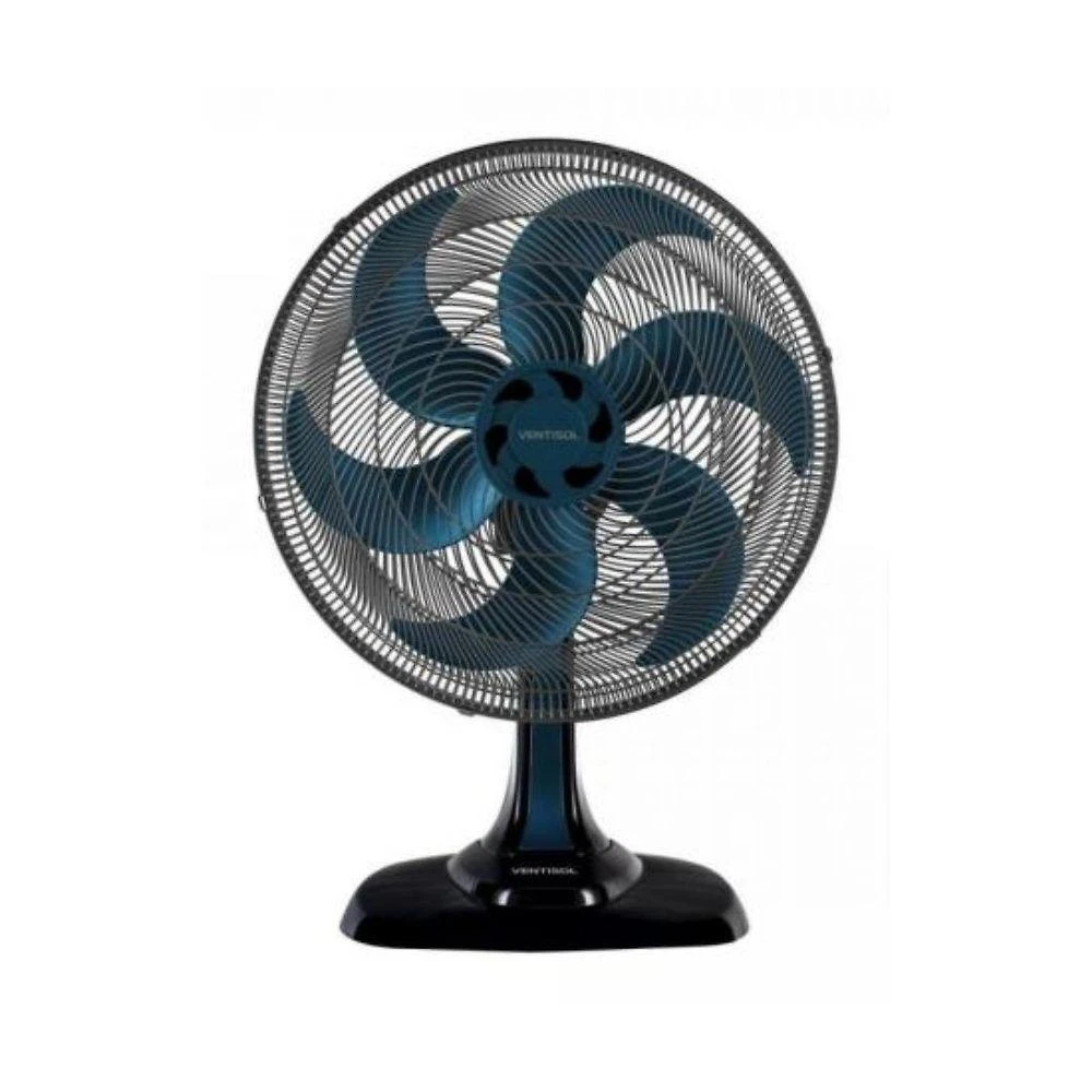 Ventilador de Mesa Ventisol 135W 50cm 6 Pás Azul Turbo 6 110V