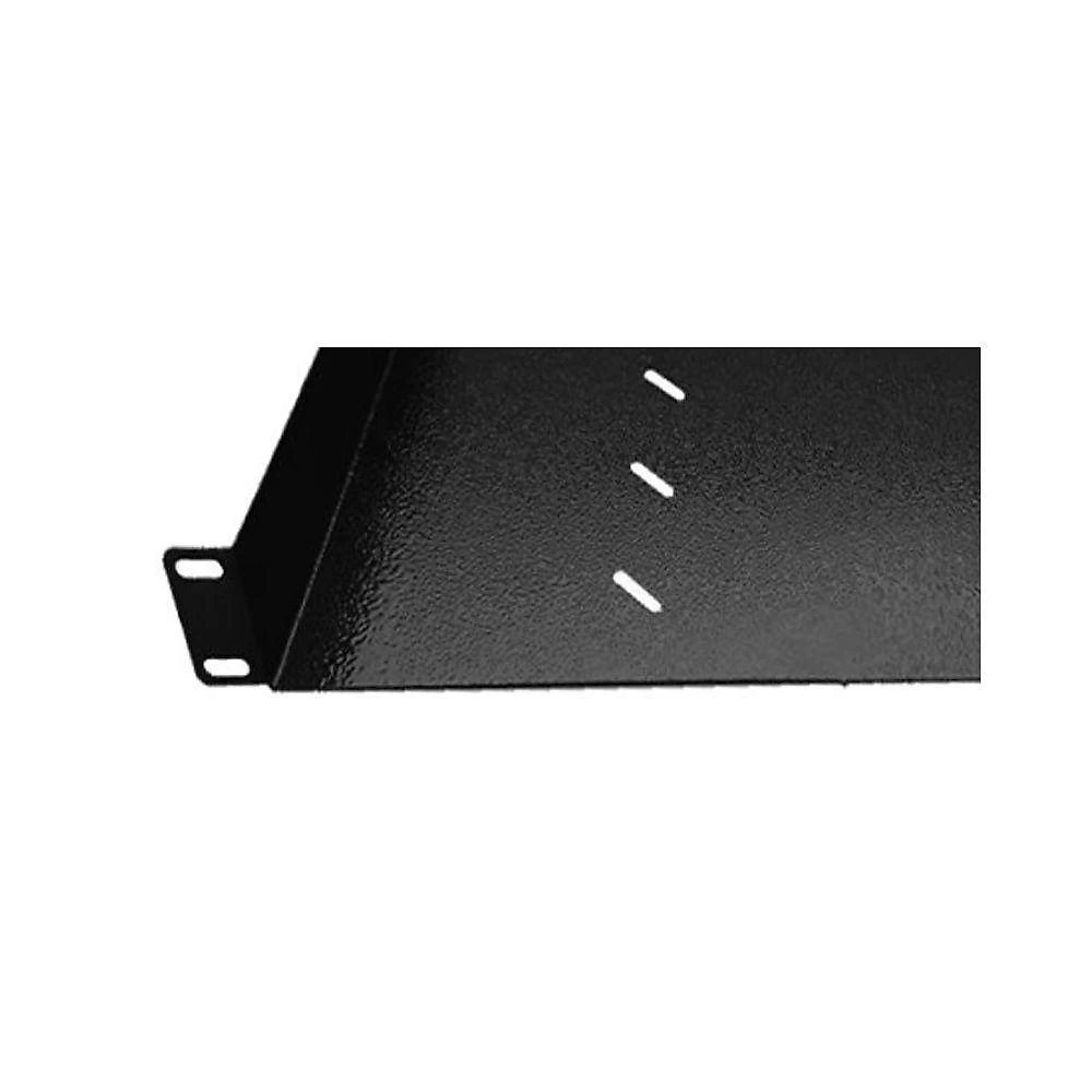 Bandeja Fixa para Rack 19u X 600mm Ventilada 4 Pontos Aço Tratado Max Eletronic