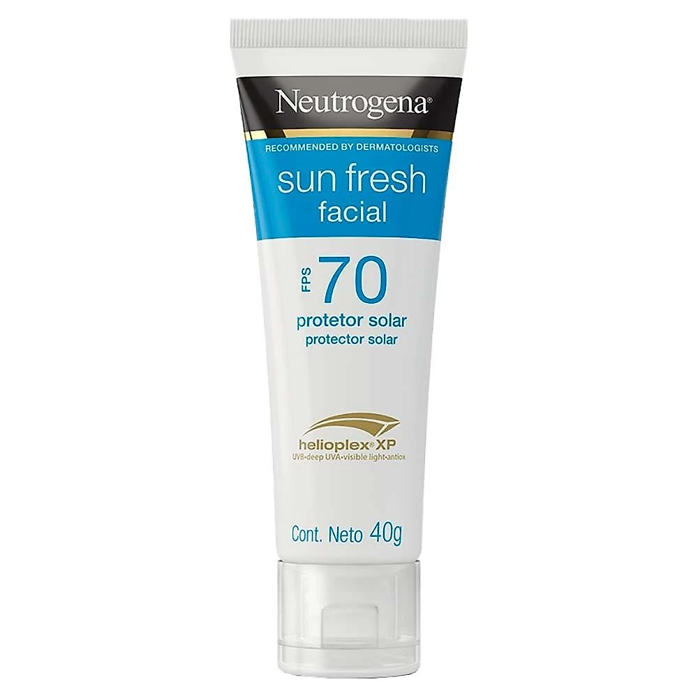 Protetor solar facial neutrogena sun fresh fps 70 40ml