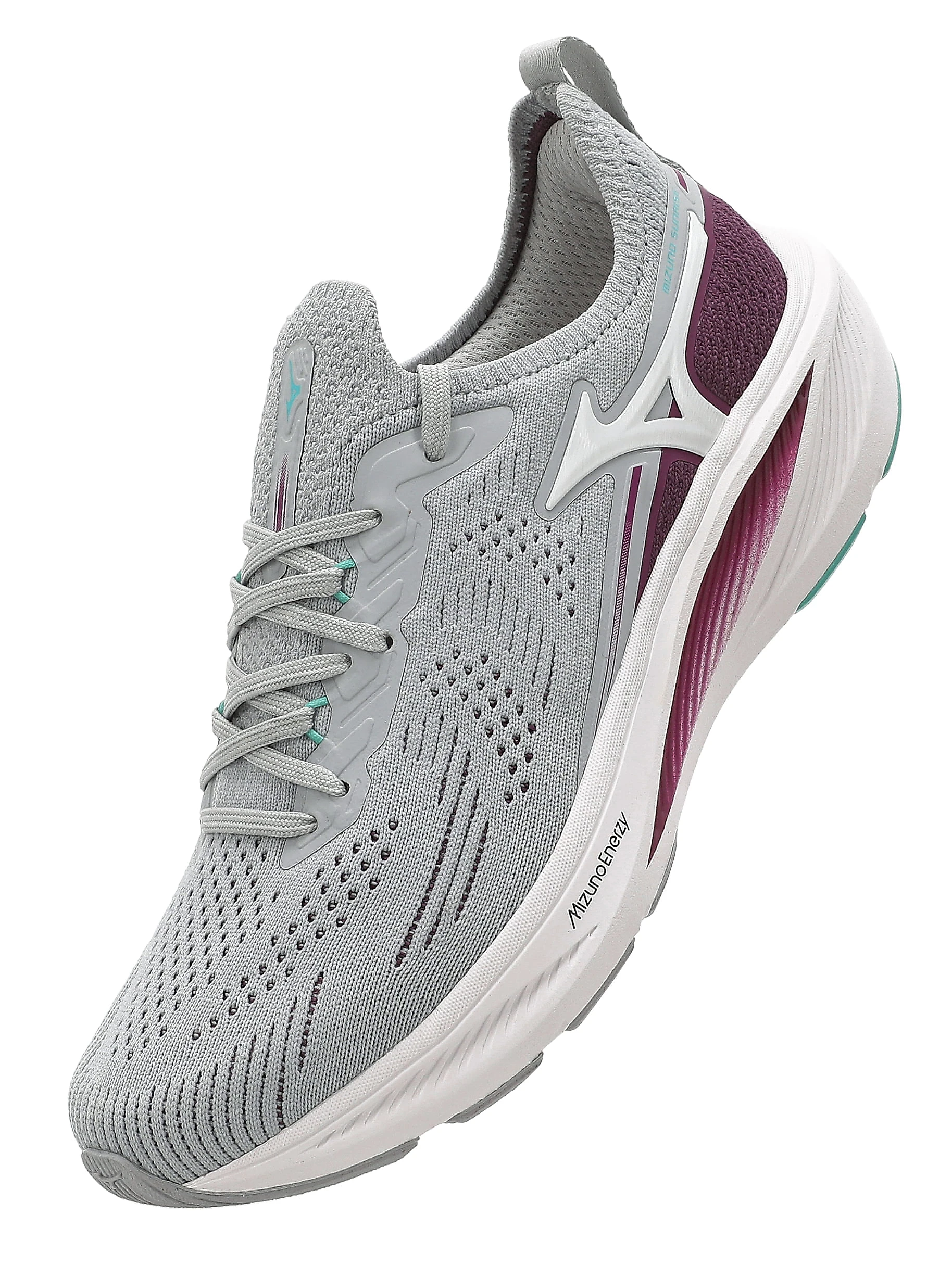 Tênis de Corrida Mizuno Sunrise Feminino 34 Cinza