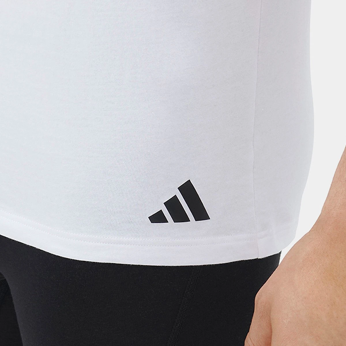 Kit Camiseta Adidas C/3 Peças Masculino Branco - G