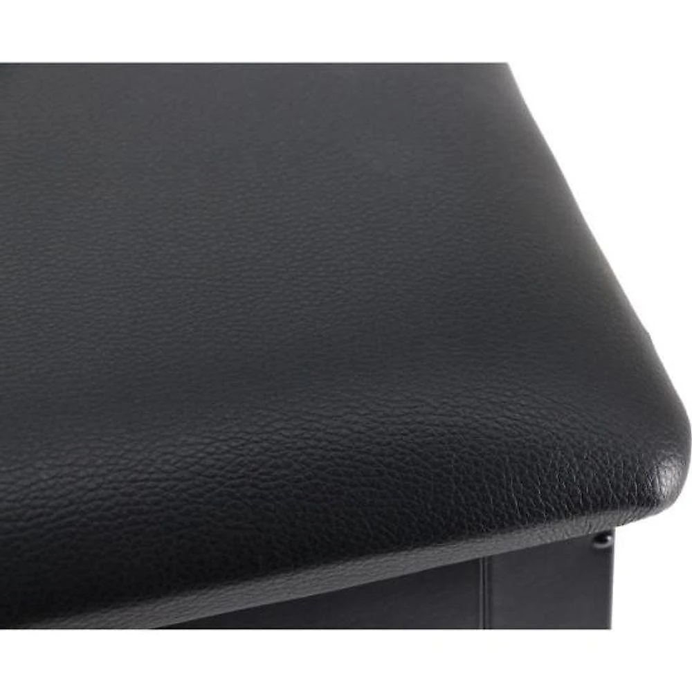 Banqueta para Piano BP600P com Superfície em Couro Sintético e Pés Antideslizantes Preto Hayonik webcontinental-7898554608260