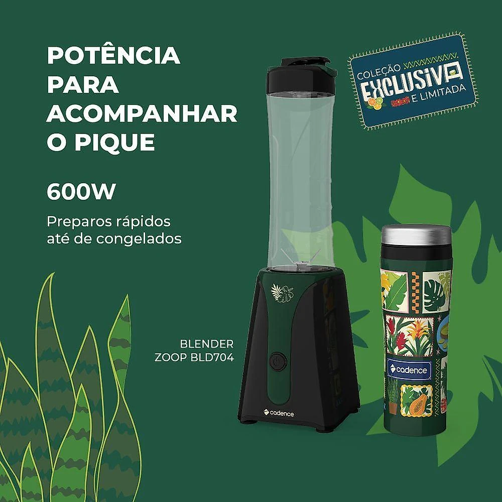 Cadence Achegue 600W 0,5L Verde 220V