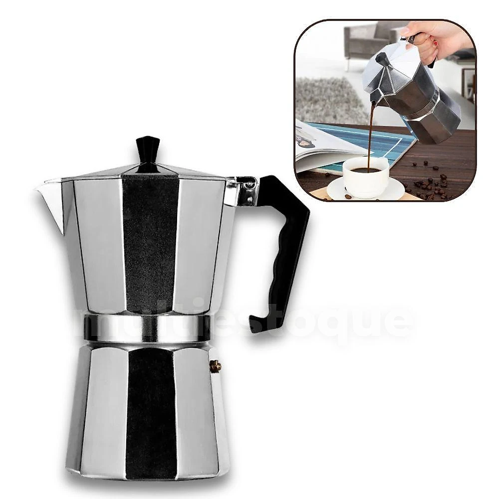 Cafeteira Italiana Moka Express Faz 9 Xícaras Café Aluminio