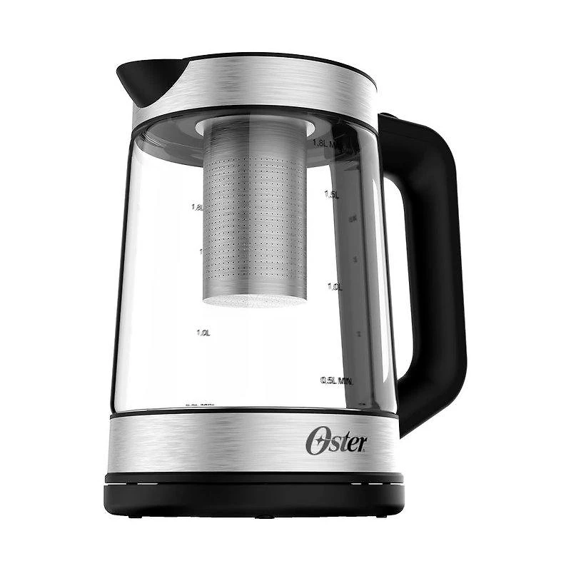 Miniatura Chaleira Eletrica Tea Com Infusor de Chá 1 8 Litros 1250W 127V   Oster Chaleira Elétrica com Infusor de Chá Oster Tea
