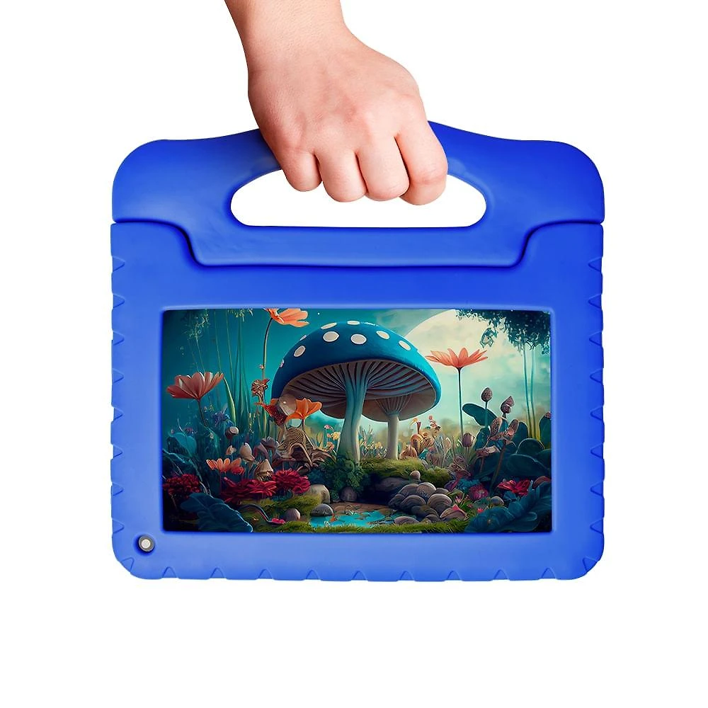 Tablet infantil kid pad azul 64gb + tela 7 pol + wi-fi + android 13 + quad core multi - nb410out [reembalado]