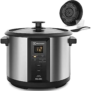 Panela Elétrica Multiuso Electrolux Chef ECC20 Digital 1,8 L Preta/Inox 110V