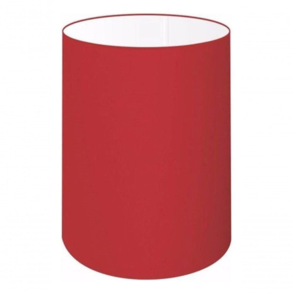 Cúpula Abajur E Luminária Cilíndrica Vivare Cp-7006 ø18x25cm - Bocal Nacional Bordo