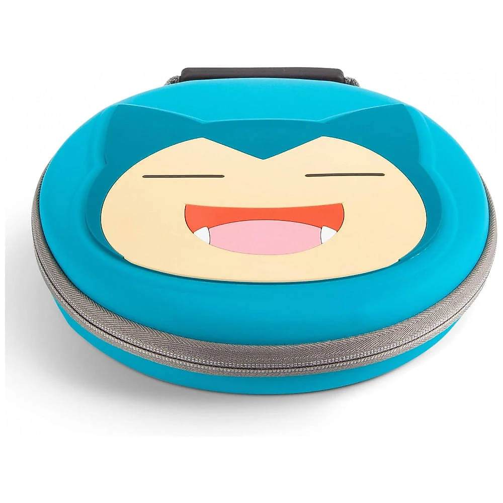 Estojo PowerA Pokémon Snorlax para Nintendo Switch e Switch Lite com interior moldado e armazenamento para jogos