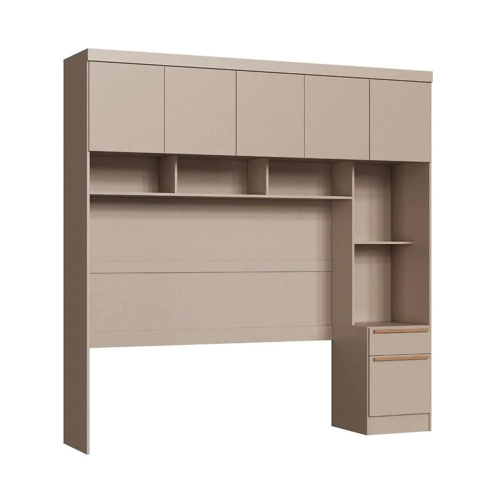 Miniatura Guarda-roupa Modulado Casal 10 Portas 3 Gavetas Duna
