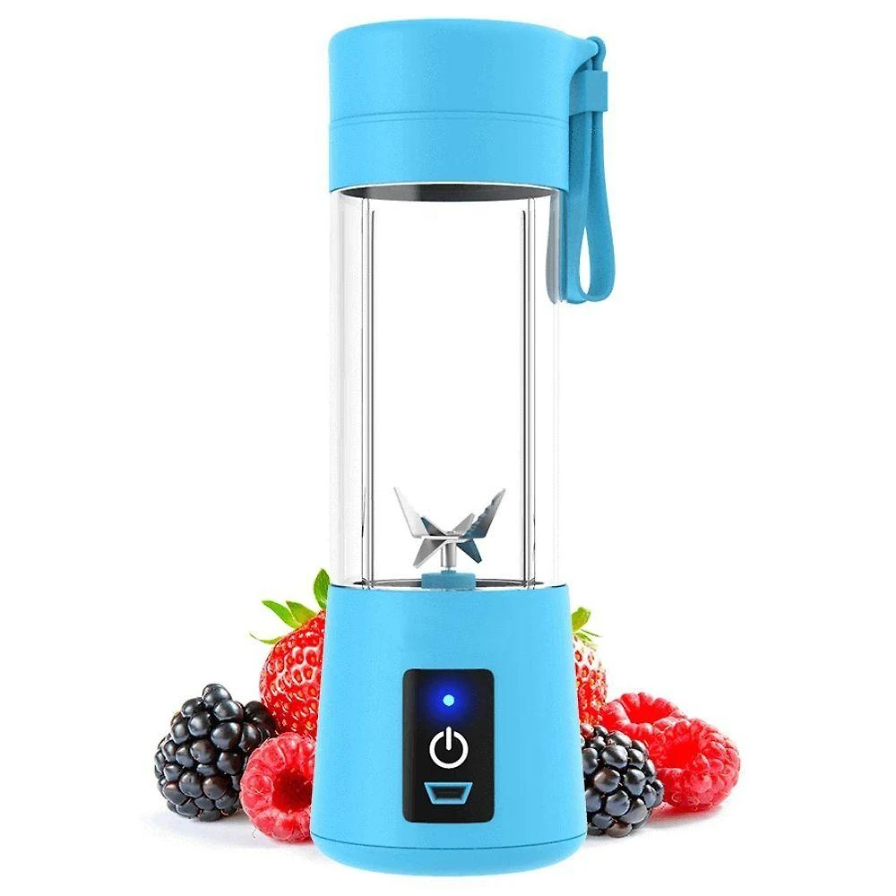 Liquidificador Usb Portátil Draik Ng-02 0,32L 6 Lâminas Azul