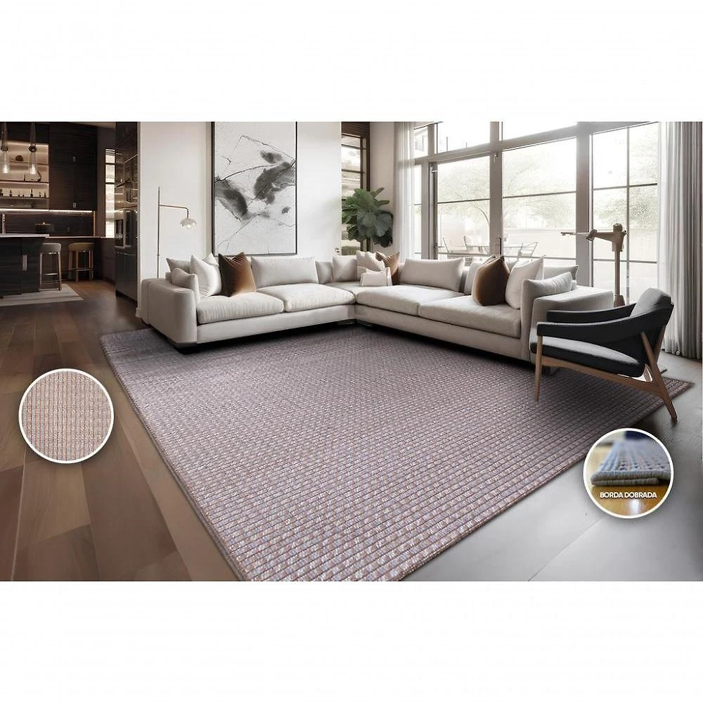 Passadeira Sisal Look Pop Baby Look1 100x150 Cm