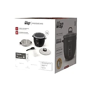 Panela Elétrica de Arroz Wap WRC1000 5 Xícaras – Preto/Cinza 110V